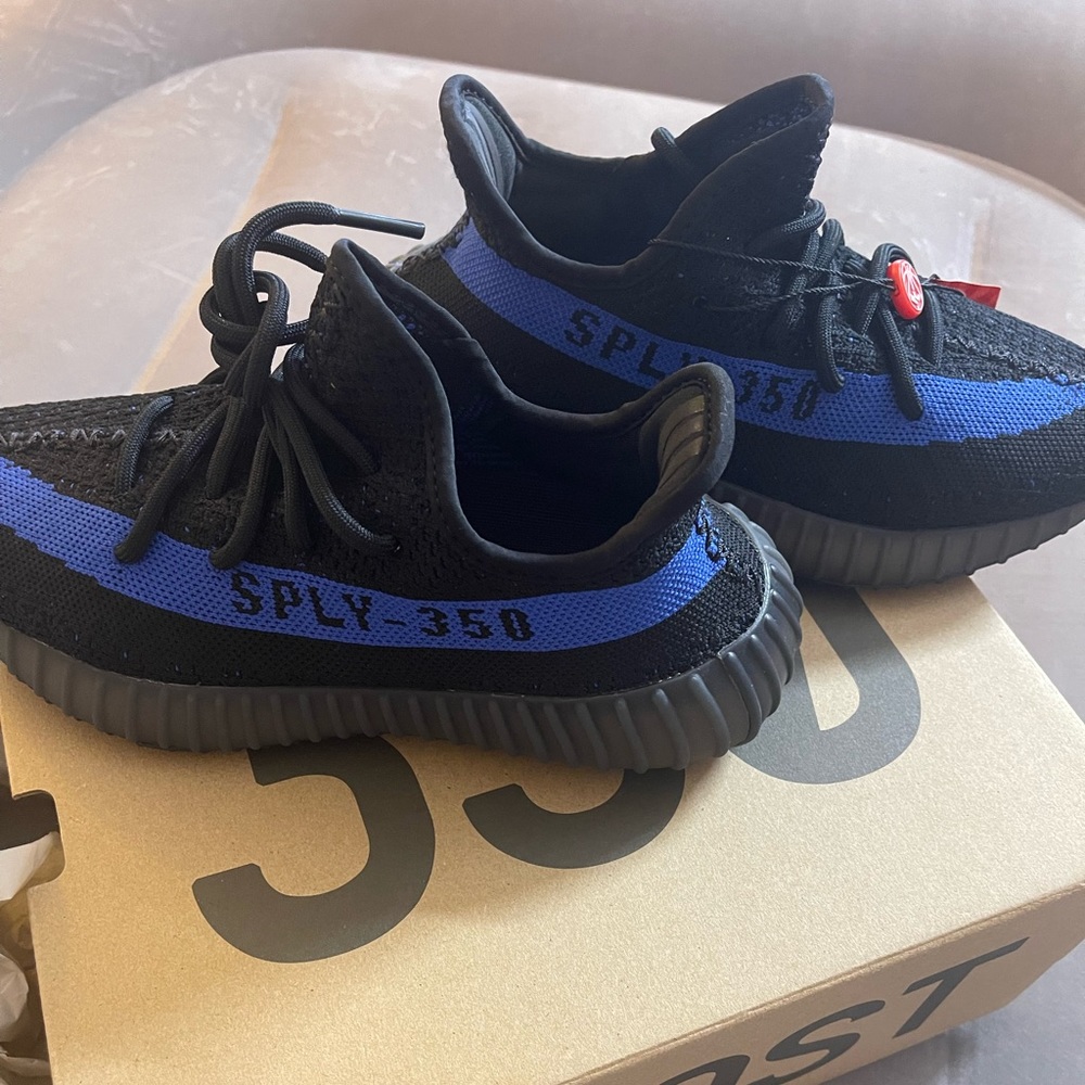 Yeezy Adidas Boost 350 V2- Black and Blues  5M/6W